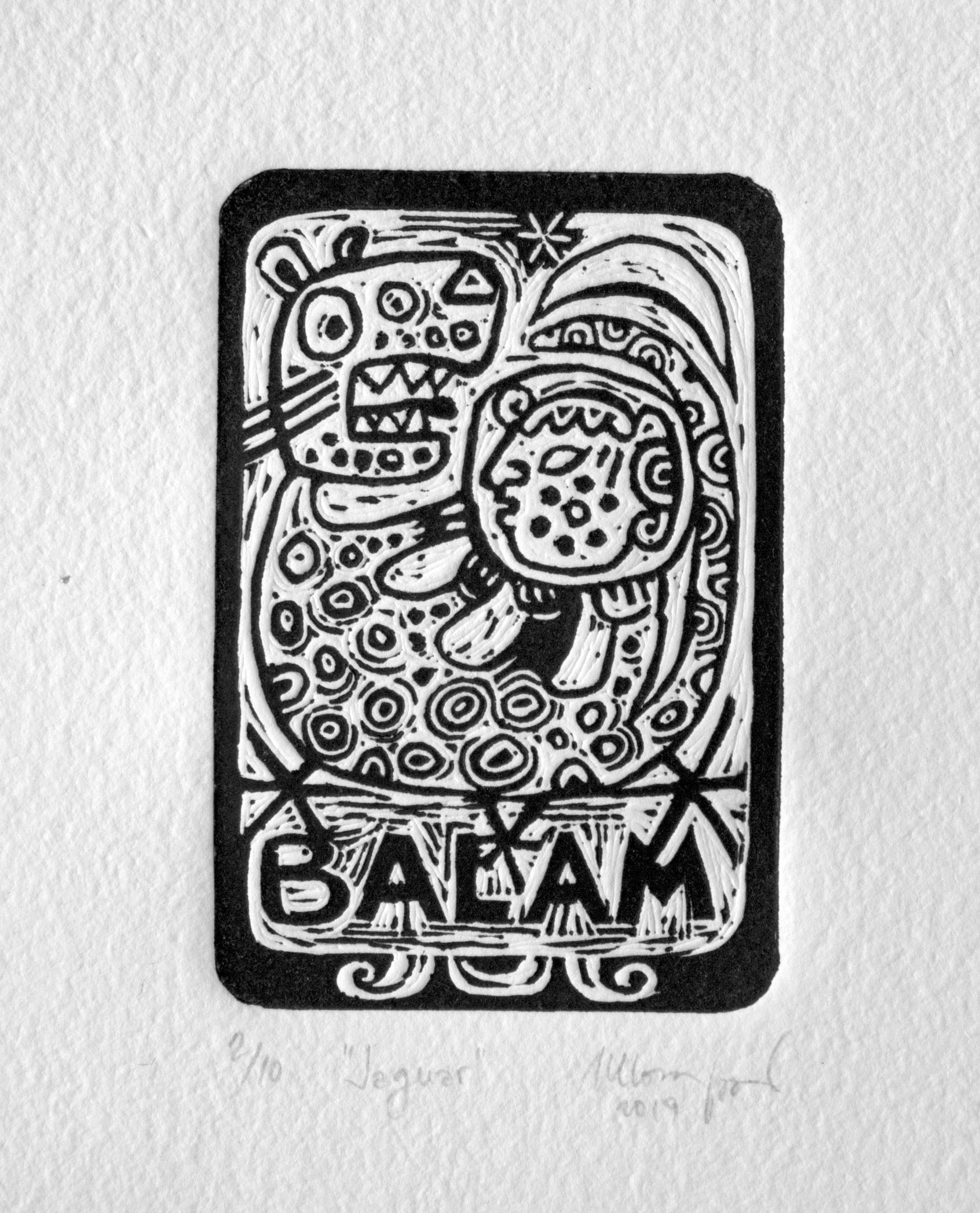 Marketa Loman Vogelova | linocut on paper print