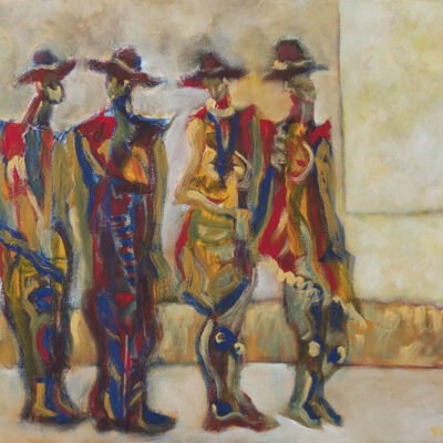 En la Esquina by Renato Chacon | abstract portraits