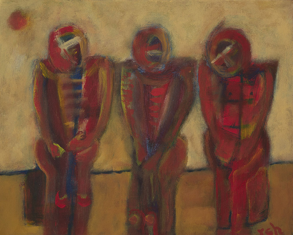 Renato Chacon | abstract portrait paintings