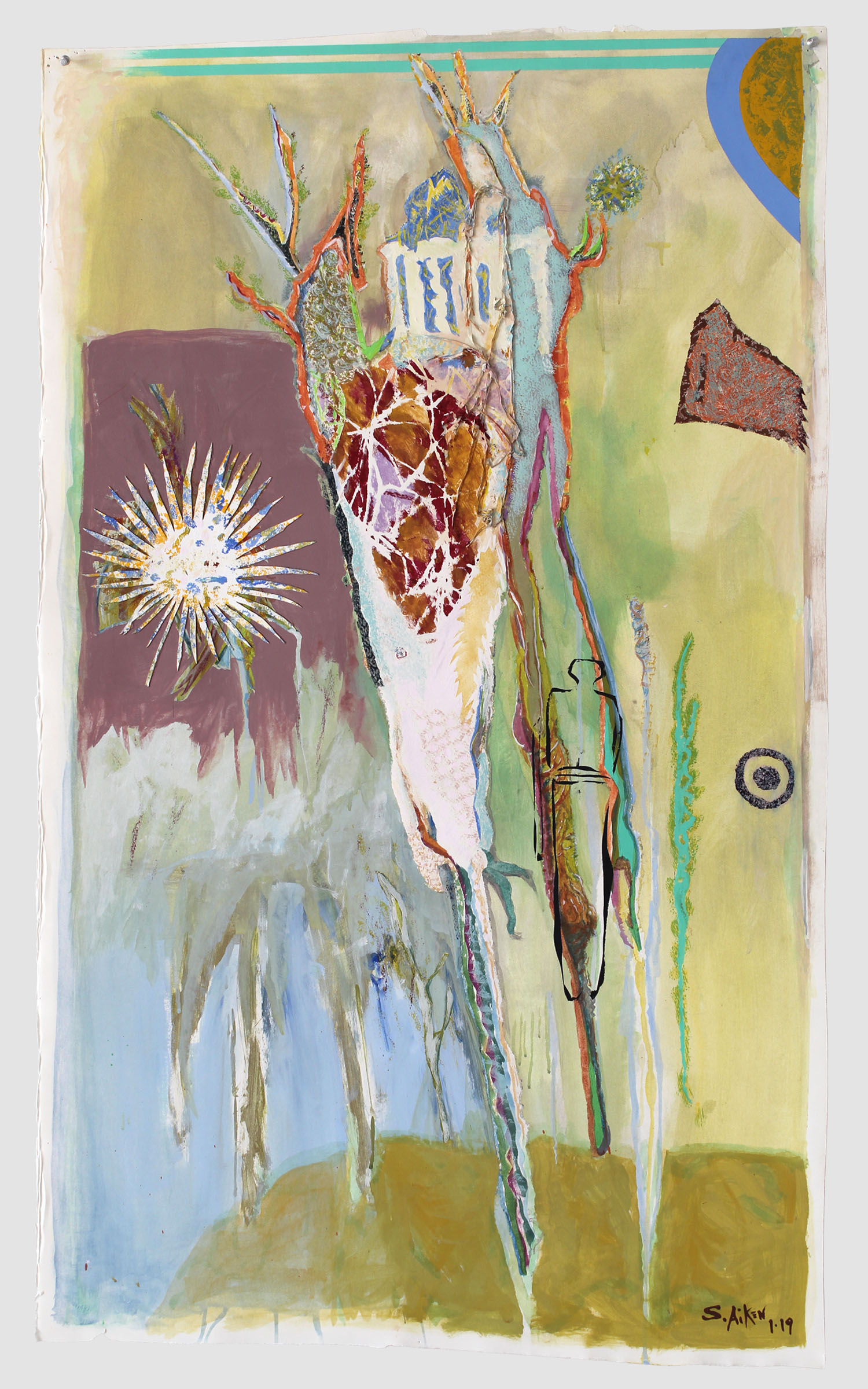 Stephen Aiken | abstract landscape painting