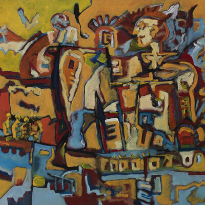 RenatoChacon|abstract life painting