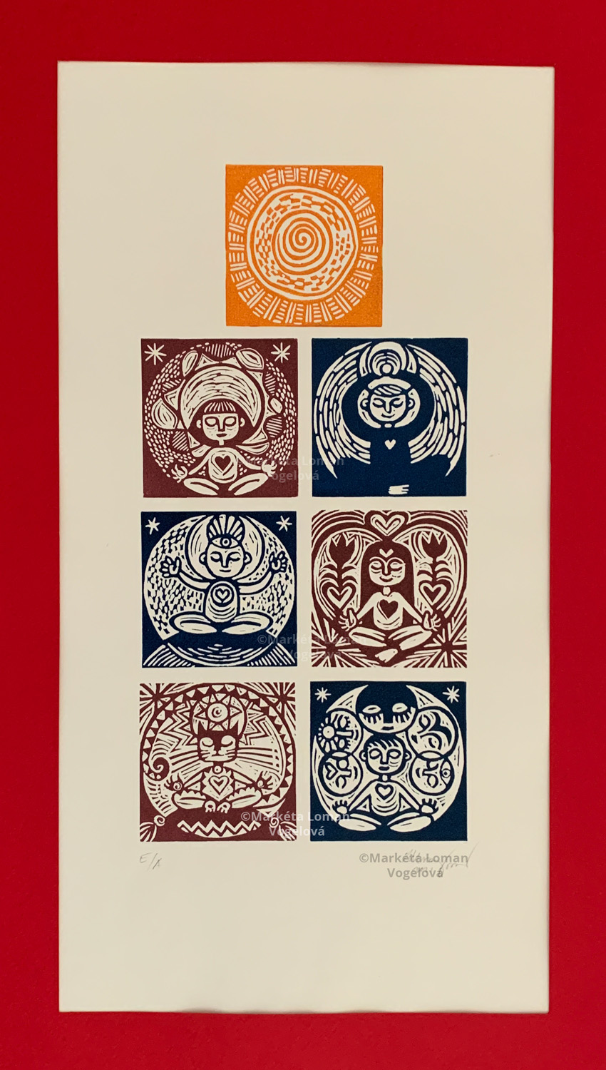 Mosaico de Meditación | Marketa Loman Vogelova