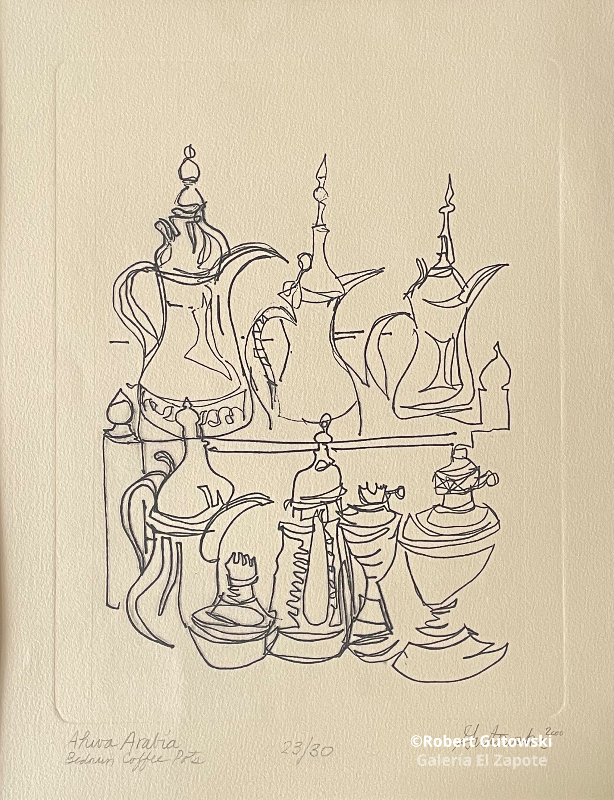 Robert Gutowski | lithography on paper artworks